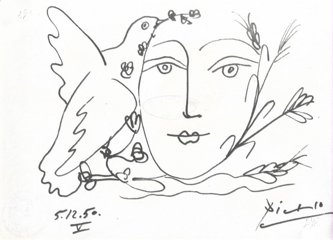 Pablo Picasso Fine Art Print. Ink on Paper.Embossed Stamp: Pablo Picasso Fine Art Print. Ink on Paper.Embossed Stamp.`GALLERY COLLECTION PICASSO STAMP. Print Paper Size: 11 1/2 x 8 Inches. Good Condition. We pack & Ship for you. We take care of the shipping s