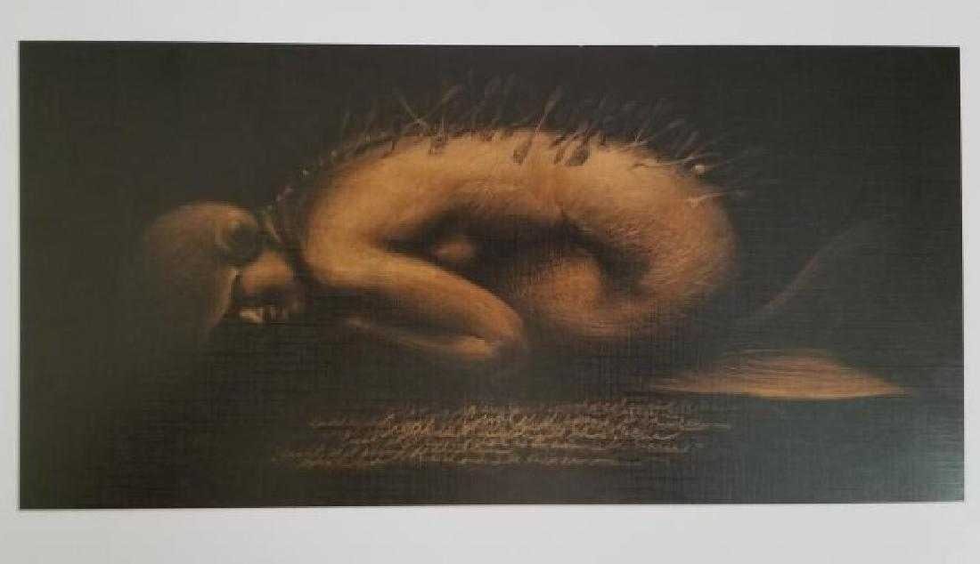 Original Roberto Fabelo Lithograph on Thick Paper: Original Roberto Fabelo Lithograph on Thick Paper - SIZE: 13 1/2 X 9 1/2inches. Good Condition. See photos. We pack & Ship for you. We take care of the shipping services in house.