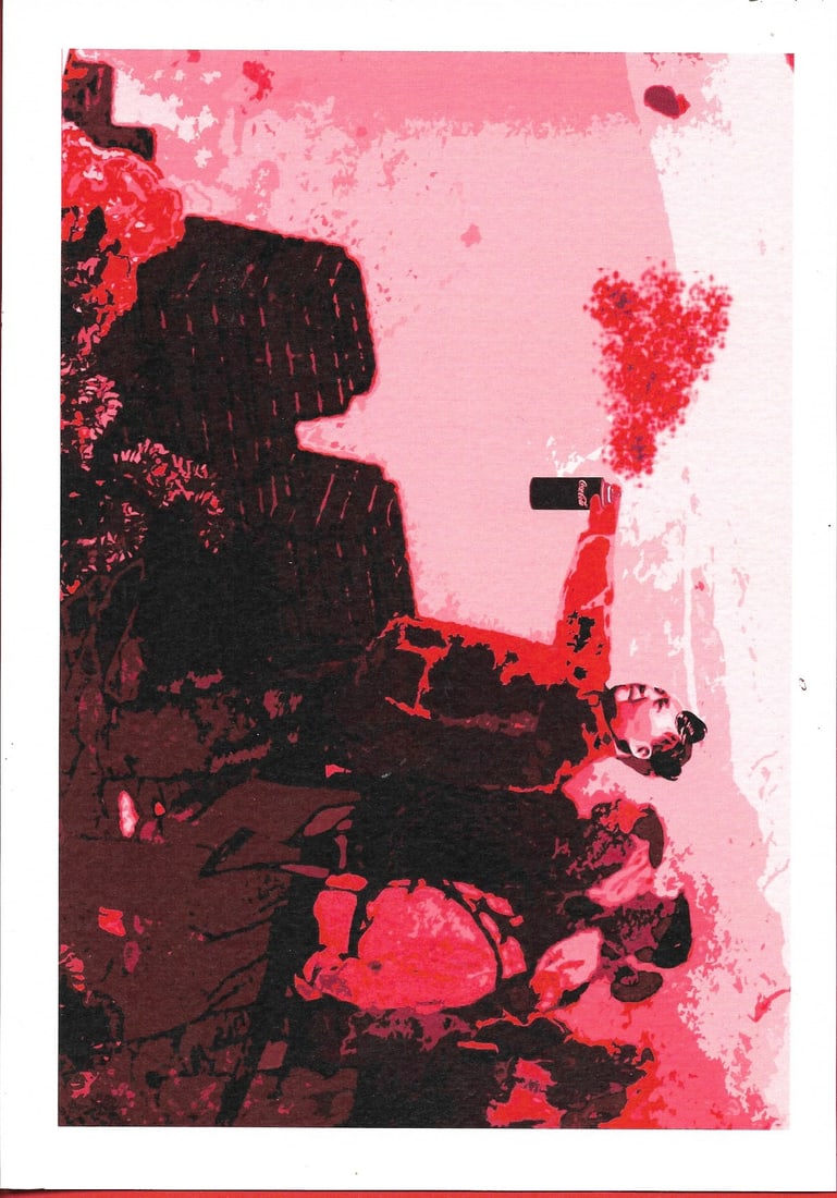 Death NYC Pop Art Lithograph W/COA - LOVE DEATH (1 of 1)