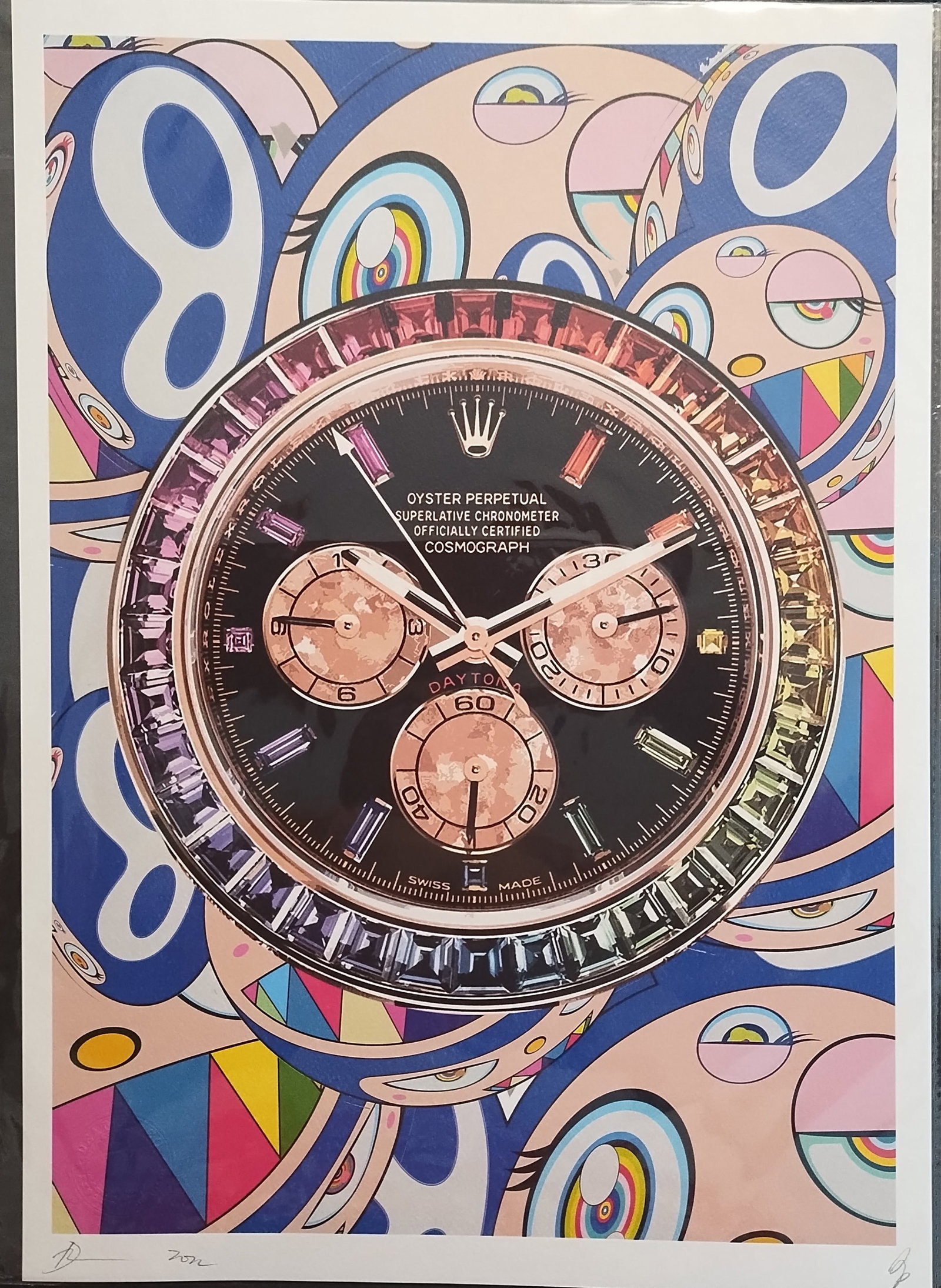 Large Pop Art Lithograph Print W/COA (1 of 1)