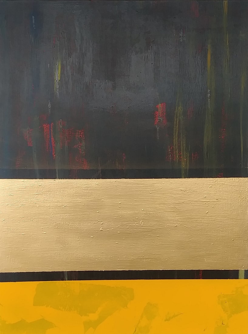 Abstract Modern Print. Thick Paper White Border. Paper (1 of 1)