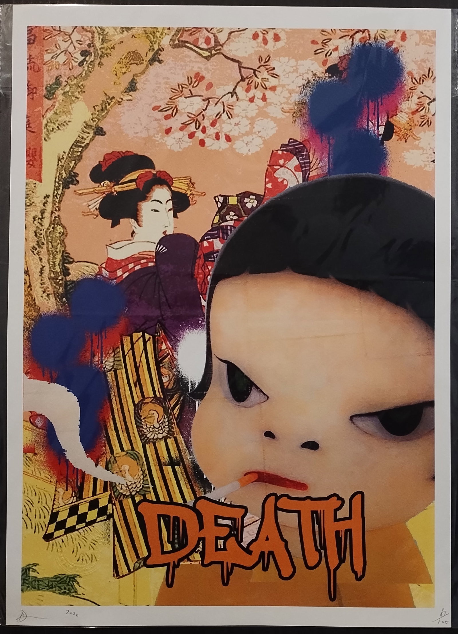 Large Pop Art Lithograph Print W/COA and Seal of Authenticity (1 of 1)