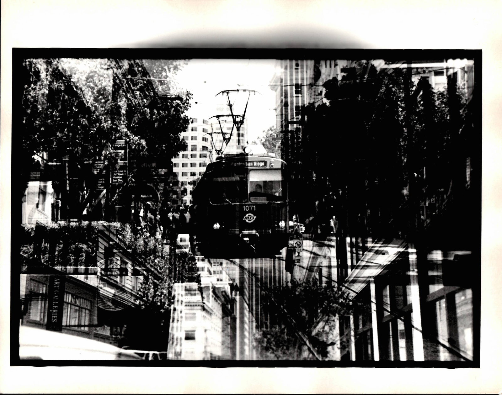 Original 1989 B&W Photographic Artistic Photo Effects.P: Original 1989 B&W Photographic Artistic Photo Effects.Photography. Provenance: New York-based Photography Collector. Approx Size: 14 x 11 inches. Stamped and signed on reverse. Photo may have bent cor
