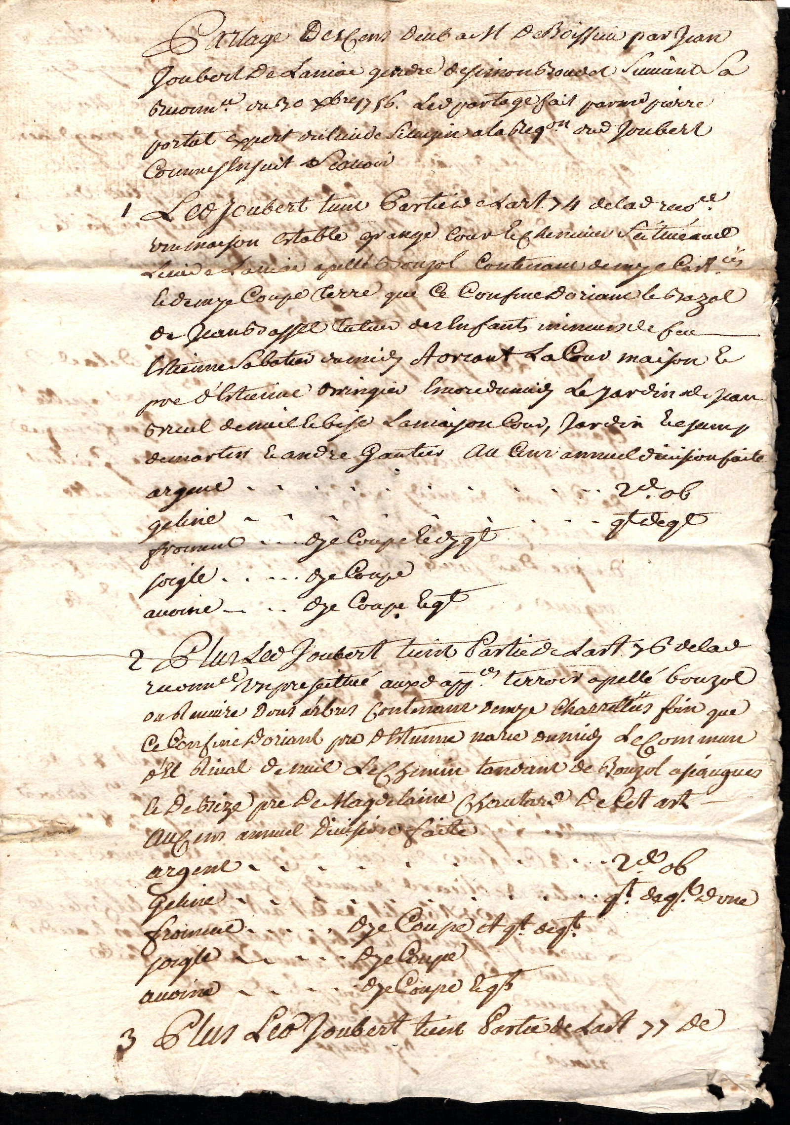 Antique Handwritten 1800s French Document Watermarket, French Republic Stamp (1 of 4)