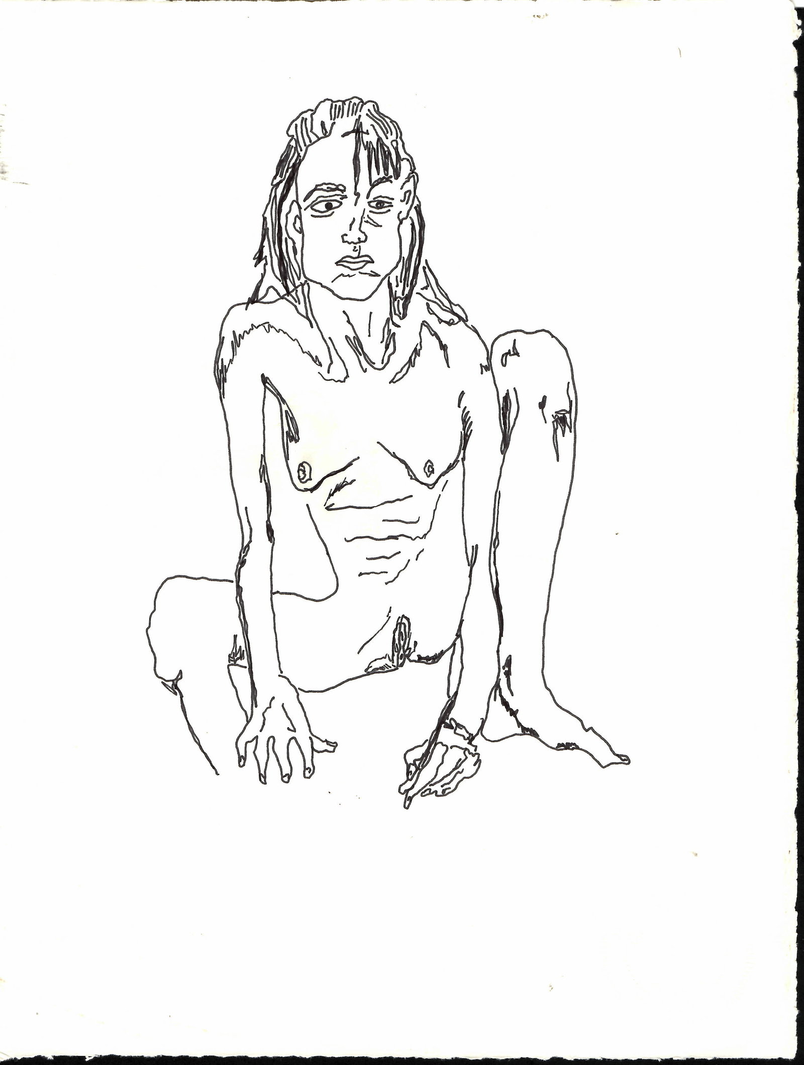 Egon Schiele Drawing ink on Paper.Embossed Stamp: Egon Schiele Drawing ink on Paper..Embossed Stamp.Drawing Paper Size: 11 x 8 1/2 Inches. It is being sold in the manner or style of the artist. Good Condition. We pack & Ship for you. We take care of 