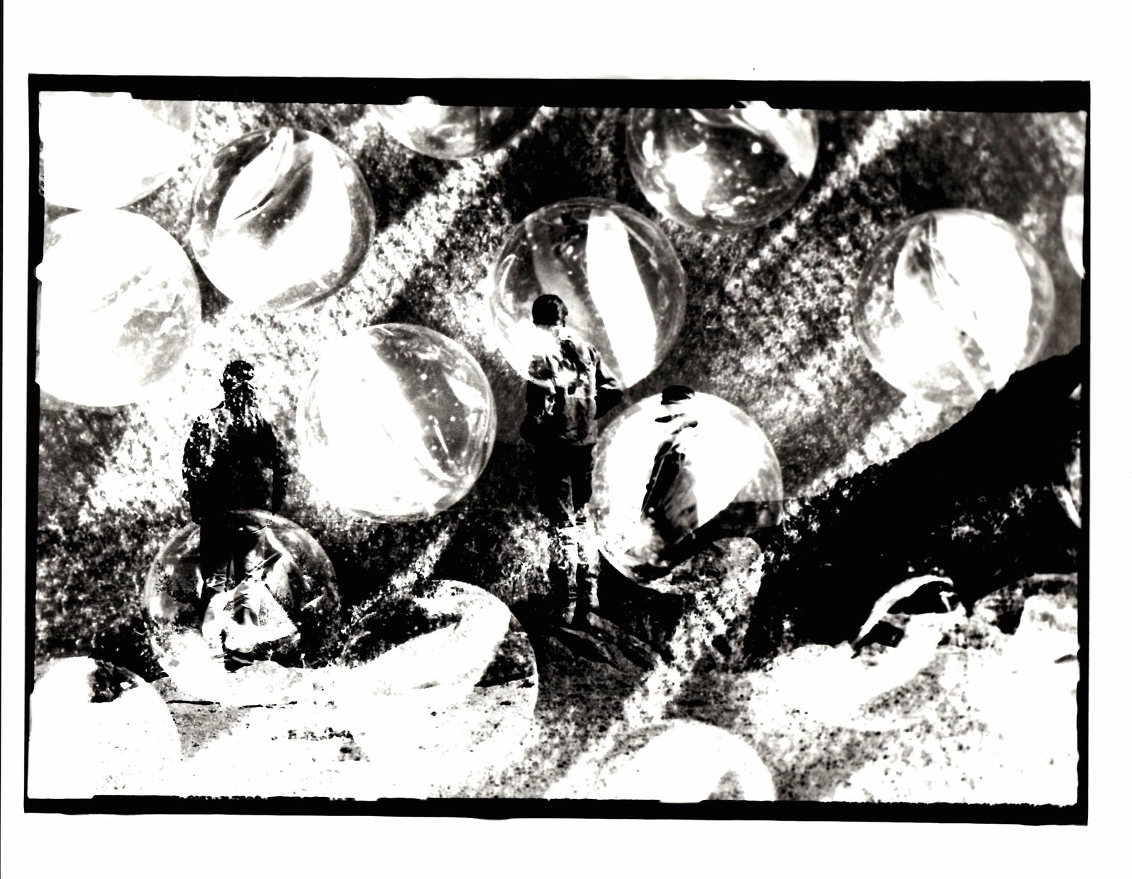 XL Original 1989 B&W Photographic Artistic Photo Effects.P: XL Original 1989 B&W Photographic Artistic Photo Effects.Photography. Provenance: New York-based Photography Collector. Approx Size: 14 x 11 inches. Stamped and signed on reverse. Photo may have bent 
