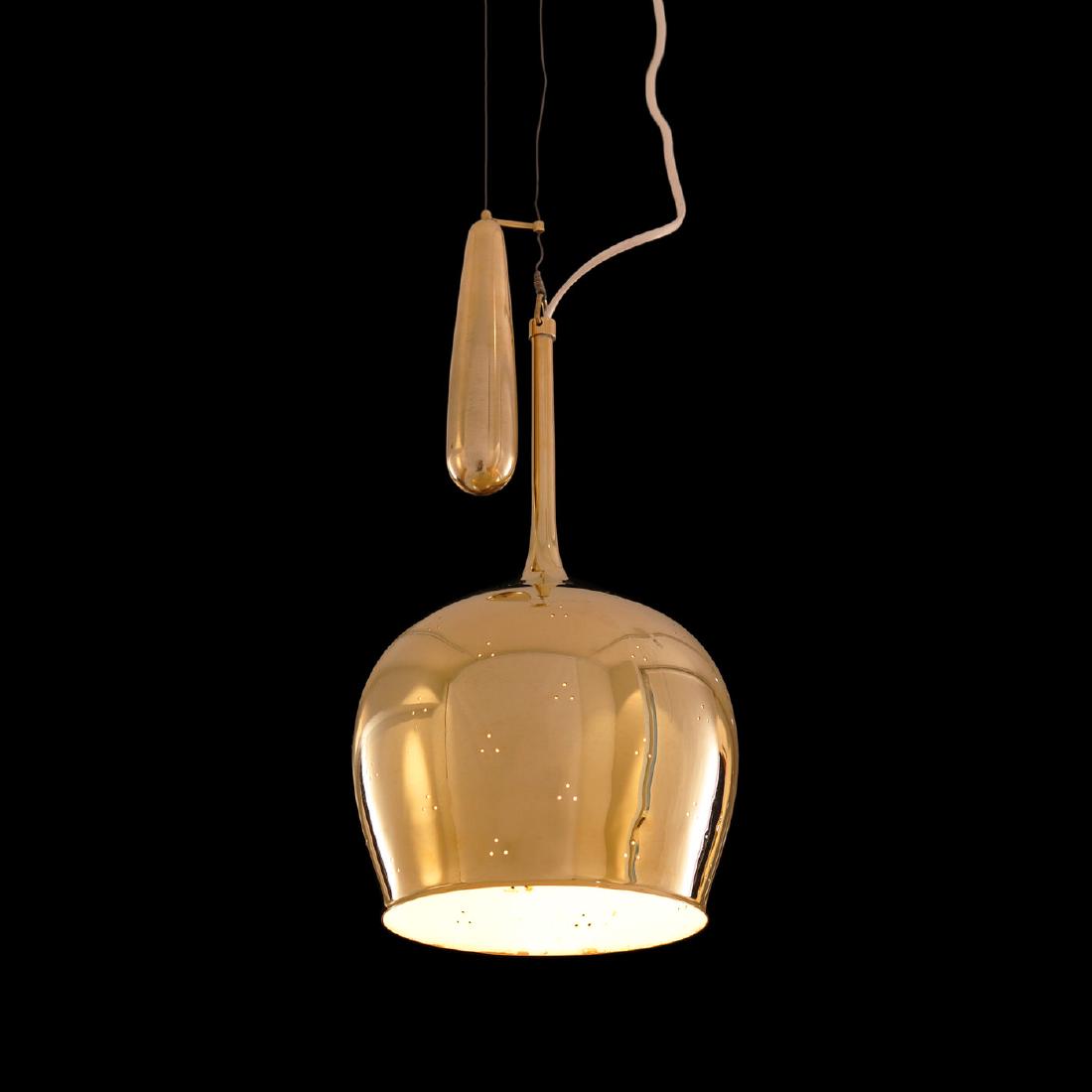 Paavo Tynell: Pendant lamp by Paavo Tynell for Idman, model A 1957.BrassDiameter: 16cm