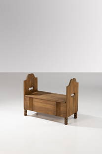 Eliel Saarinen (1873-1950): Eliel Saarinen (1873-1950)BancChÃªneModÃ¨le crÃ©Ã© vers 1910H 63 Ã— L 74 Ã— P 37 cmBenchOakModel created circa 1910H 24 3/4 Ã— L 29 1/8 Ã— P 14 5/8 in.