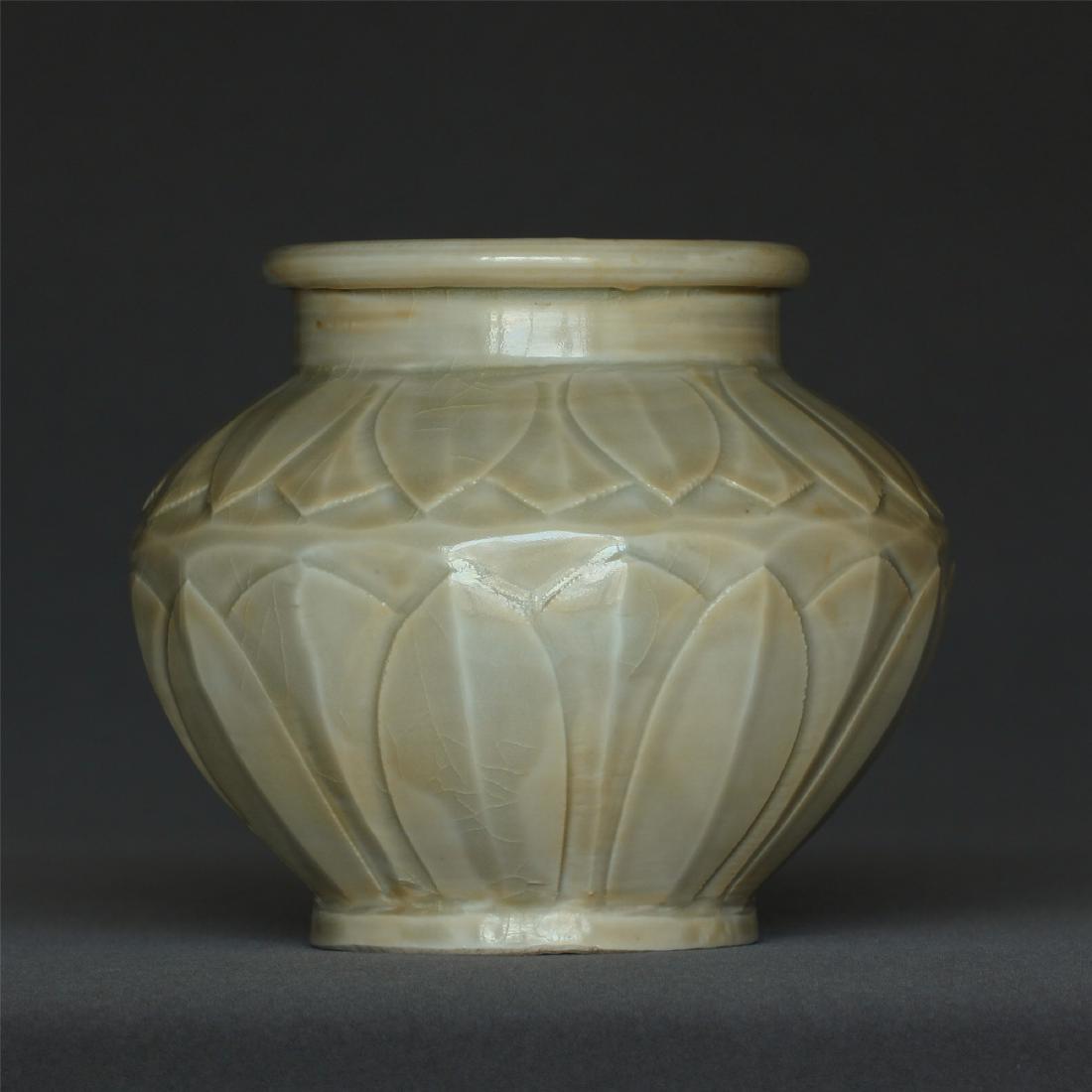 A Ding-Kiln Small Jar Southern Song Dynasty. (1 of 10)