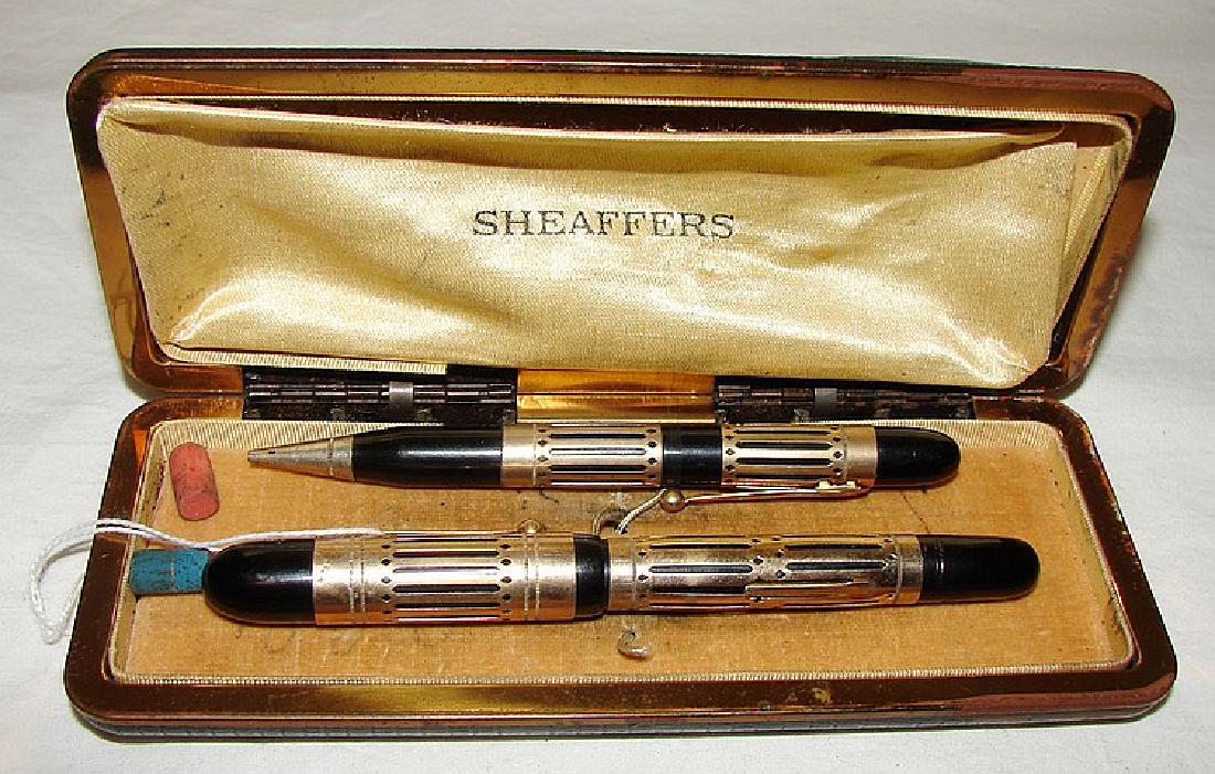 Sheaffers Fountain Pen & Pencil Set (1 of 2)
