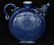 Blue glaze carving porcelain pot of Ming Dynasty YongLe - 3