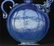 Blue glaze carving porcelain pot of Ming Dynasty YongLe - 9