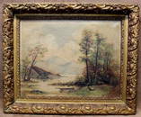 Estate Found Original Antique Oil Painting On Canvas