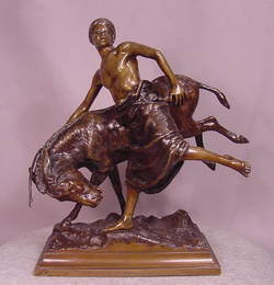 Paul Aichele German 1859-1910 Vienna Bronze Blackamoor