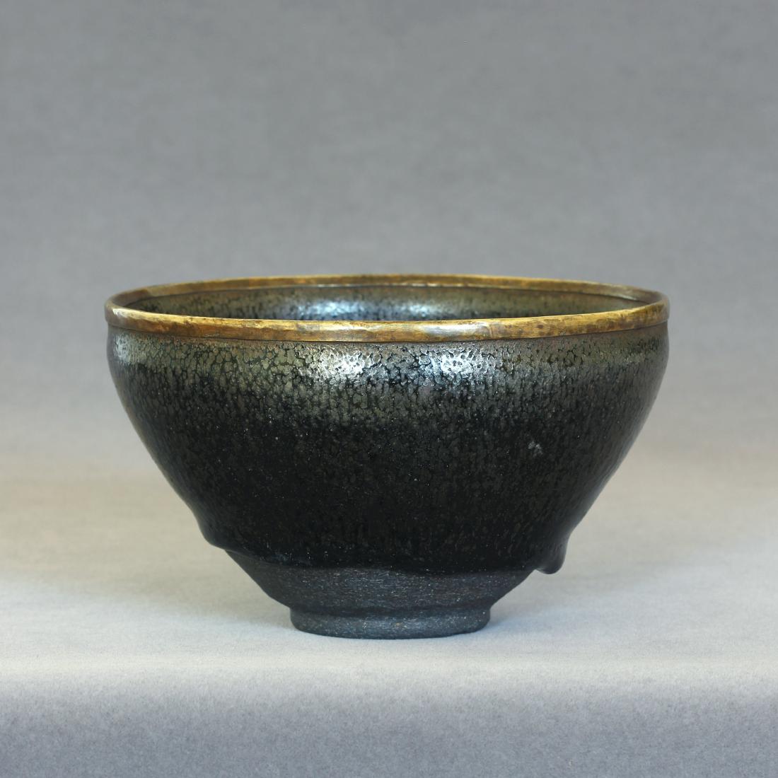 A Chinese 'Jian' 'Oil droplets' 'TENMOKU' Bowl Southern (1 of 7)
