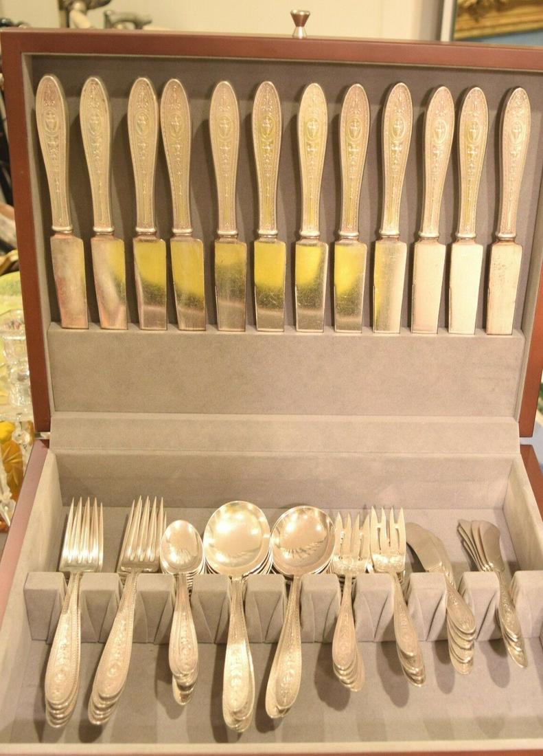 International Wedgwood Sterling Silver Flatware Set 65 (1 of 4)