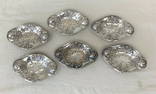 ART NOUVEAU CIRCA 1920 AMERICAN SET OF 6 STERLING