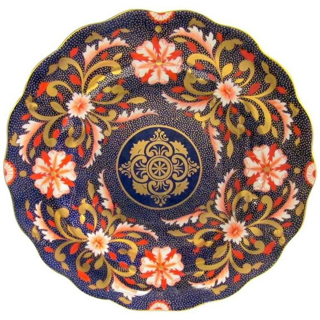 Royal Crown Derby Cobalt and Gold Porcelain Imari (1 of 5)