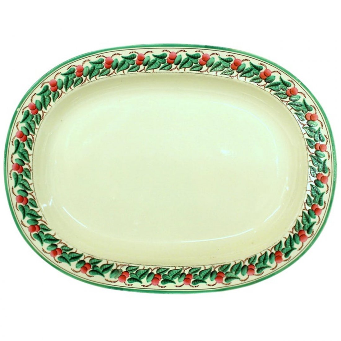 English Early "Wedgwood" Creamware ‘Earthenware’ Hand P (1 of 6)