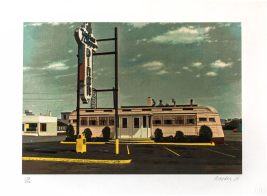 JOHN BAEDER - Yankee Clipper: JOHN BAEDER Yankee Clipper Screenprint 1980 Ed of 250 Sheet Size: 22 x 30 in Screenprint in color, signed and numbered in pencil. Edition of 250.