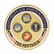 The Pentagon Military Gold Clad Challenge Coin