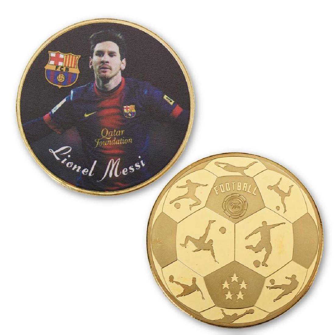 Lionel Messi 24K Gold Clad Collectible Coin