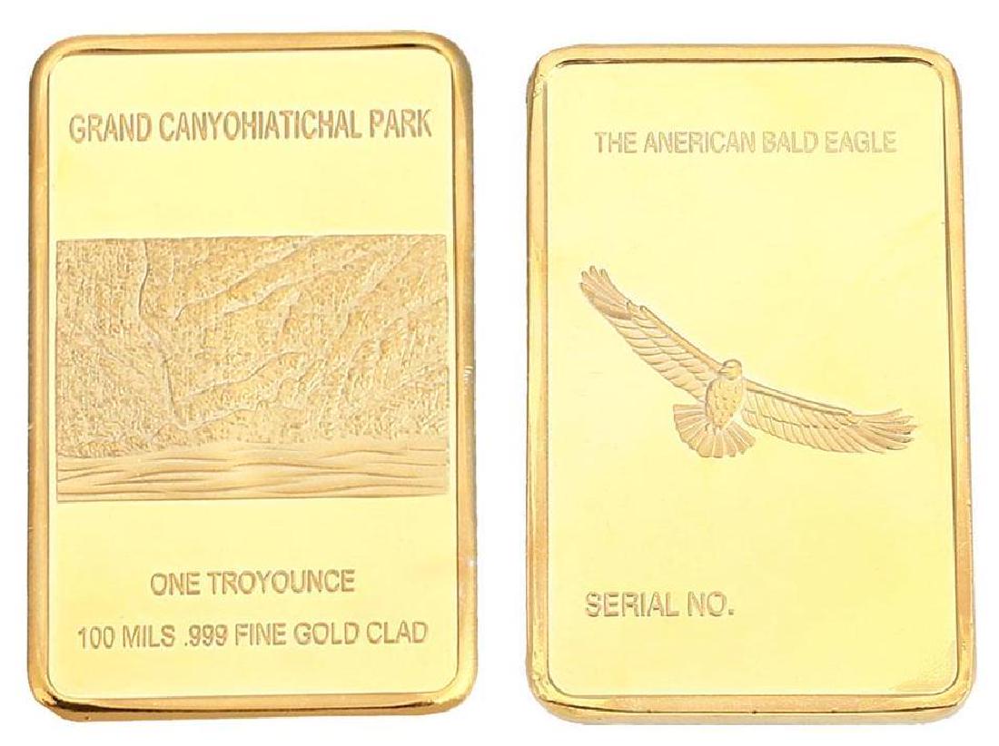 Grand Canyon Park Gold Clad Bar: Grand Canyon Park Gold Clad Bar