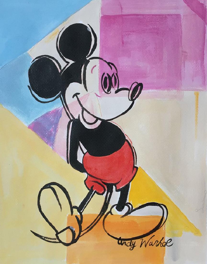 Gouache On Paper #2 Signed Andy Warhol (1 of 1)