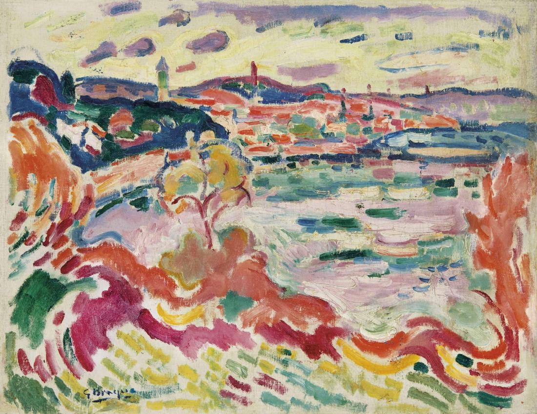 Landscape Signed G Braque (1 of 1)