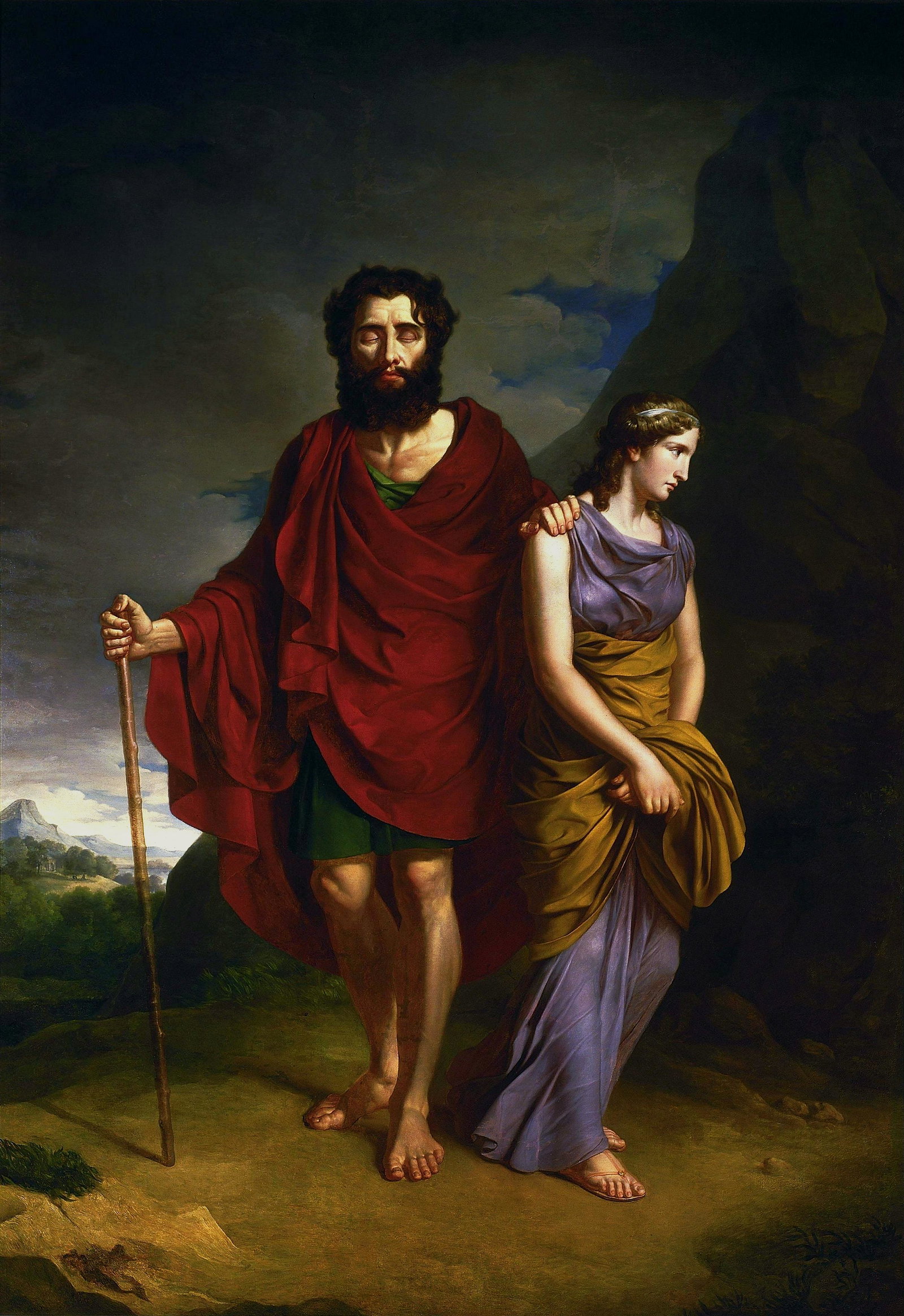Antoni Brodowski, Polish, Manner Of: Antoni Brodowski (1784-1832), in the manner of: on paper, 18 x 12 inches, framed. Antoni Stanislaw Brodowski was a Polish painter in the Classical style.