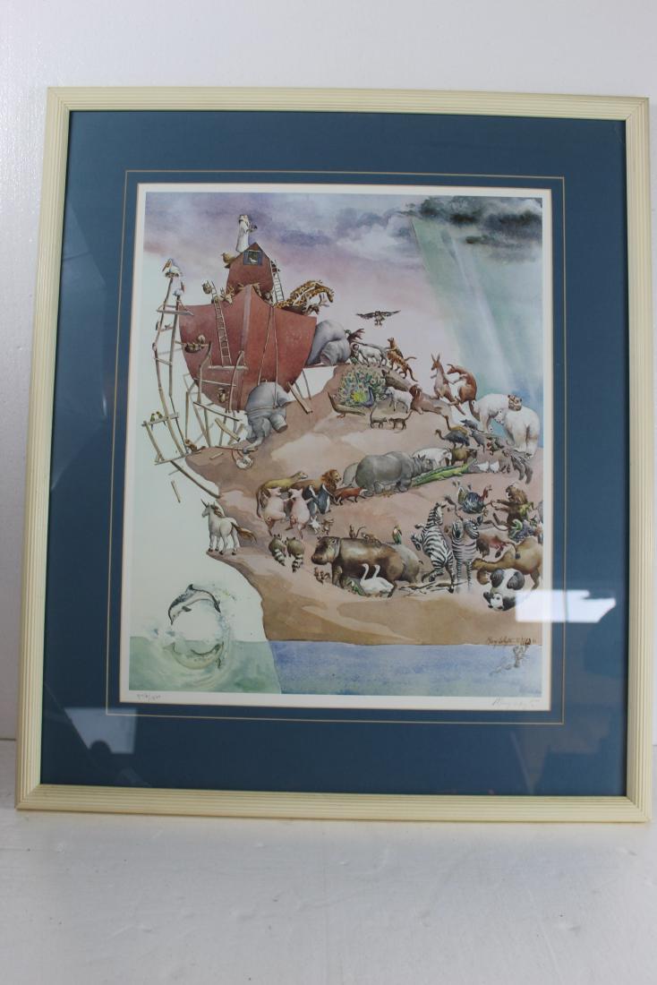 Mary White "Noahs Ark" Limited Edition Lithograph (1 of 12)