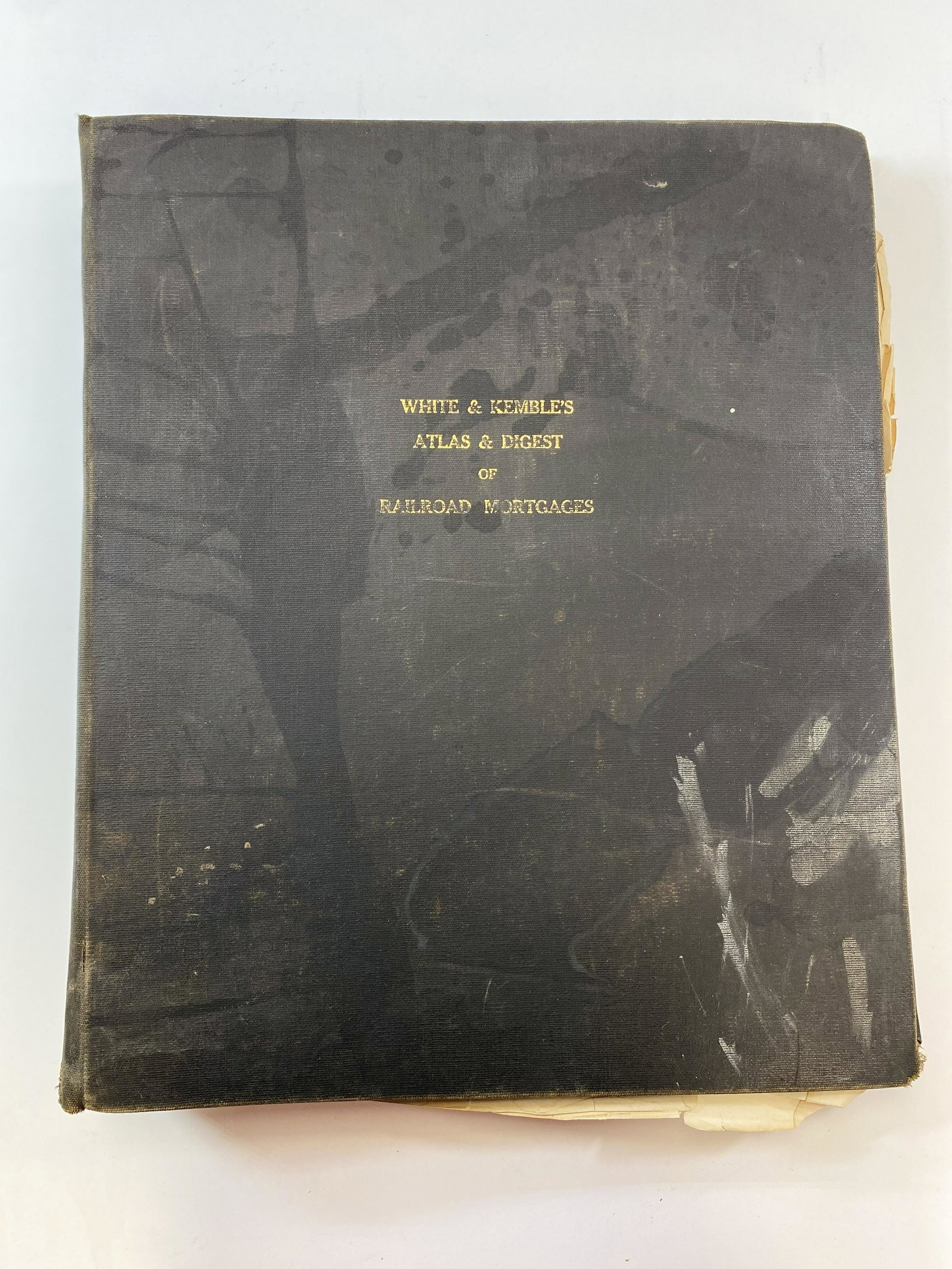 May 1955 White & Kembles Atlas & Digest of Railroad (1 of 19)
