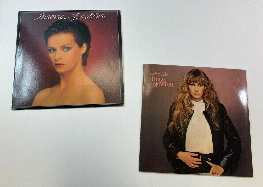 2 - Sheena Easton Take My Time and Juice Newton Quiet Lies Vinyl Albums (1 of 12)