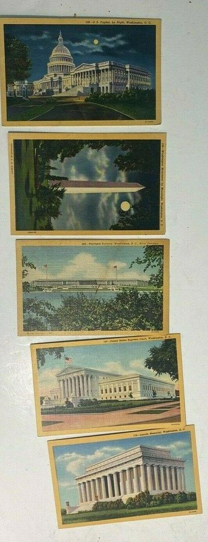 5 - Vintage Postcards - Washington D.C (1 of 12)