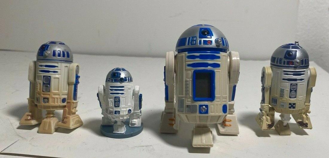 4 - 1995,1996,1997 & 2004 Star Wars R2D2 Figures (1 of 11)