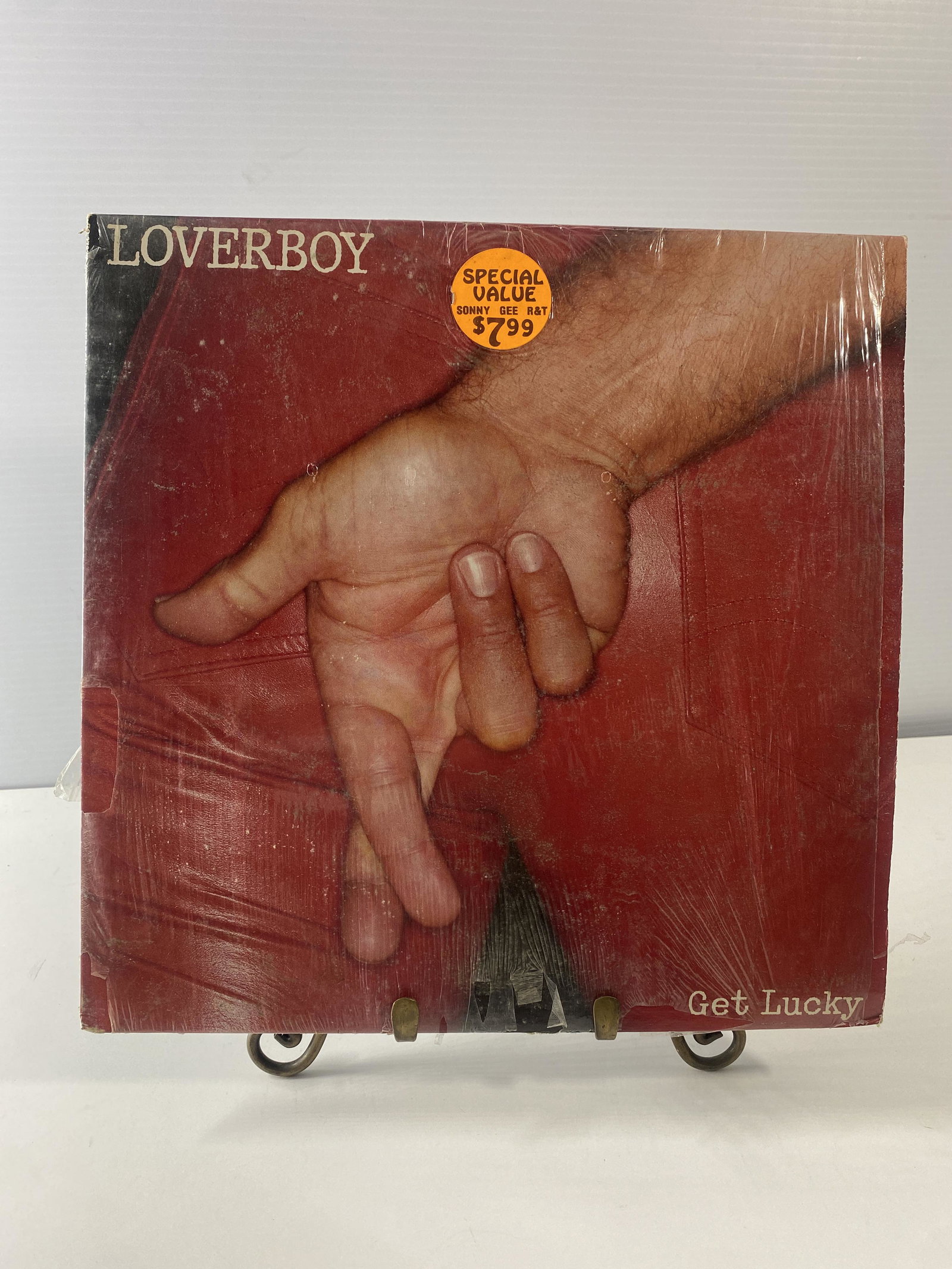 1981 Get Lucky - Loverboy: Tony & Strings featuring Tony Mottola Vinyl Album. The vinyl is in good condition, It has not been tested, It measures 12". S1 Serial No. AL37638-2K AND S2 Serial No. BL37638-1MSide 1:1. Working for t