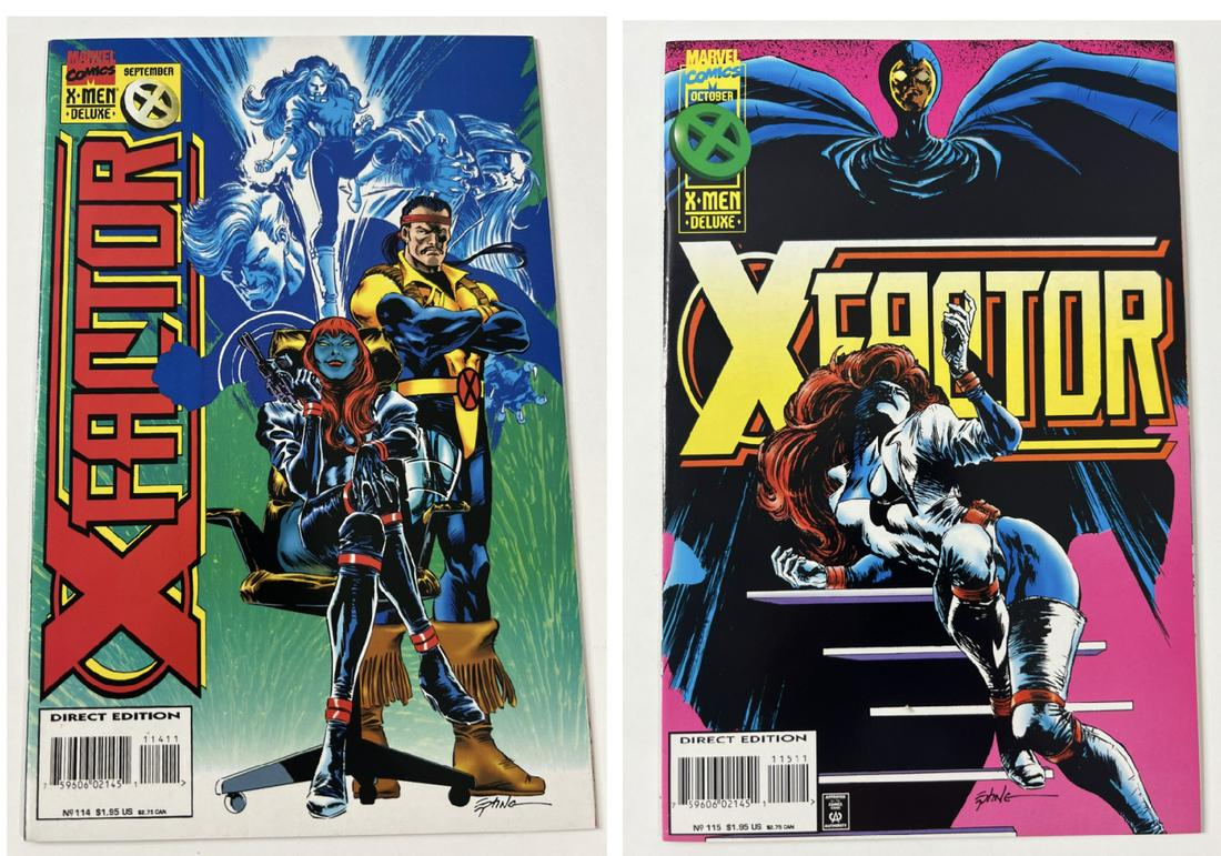 X-Factor Vol. 1 No. 114 September 1995 & X-Factor Vol 1. No. 115 October 1995 (1 of 10)