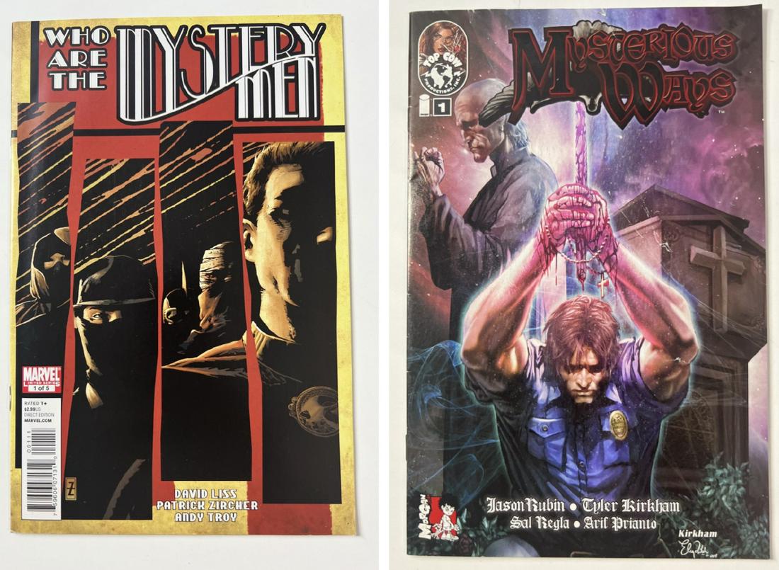 Who Are The Mystery Men 1 of 5 June 2011 & Mysterious Ways No. 1 July 2011 First Printing (1 of 11)