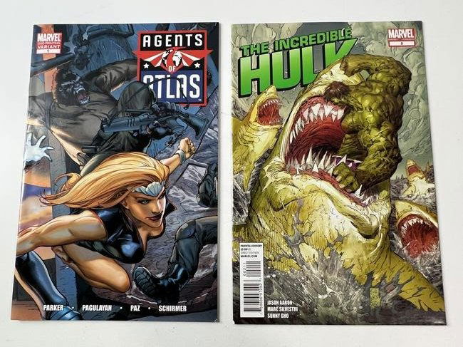 Agents of Atlas No. 1 2009 & The Incredible Hulk No. 2 Direct Edition (1 of 11)