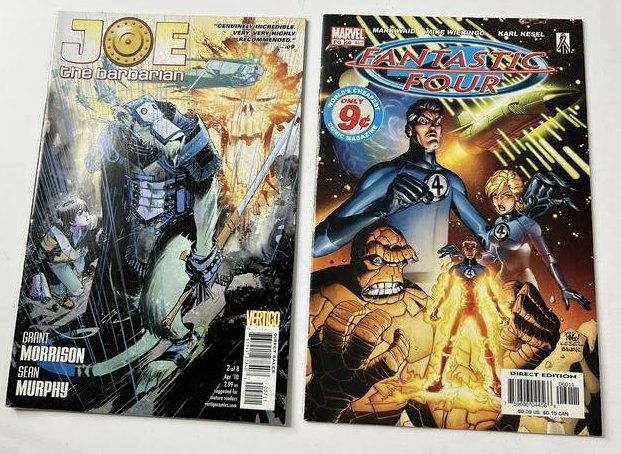 Joe The Barbarian 2 of 8 April 2010 & Fantastic Four Vol. 3 No. 6 October 2002 (1 of 11)