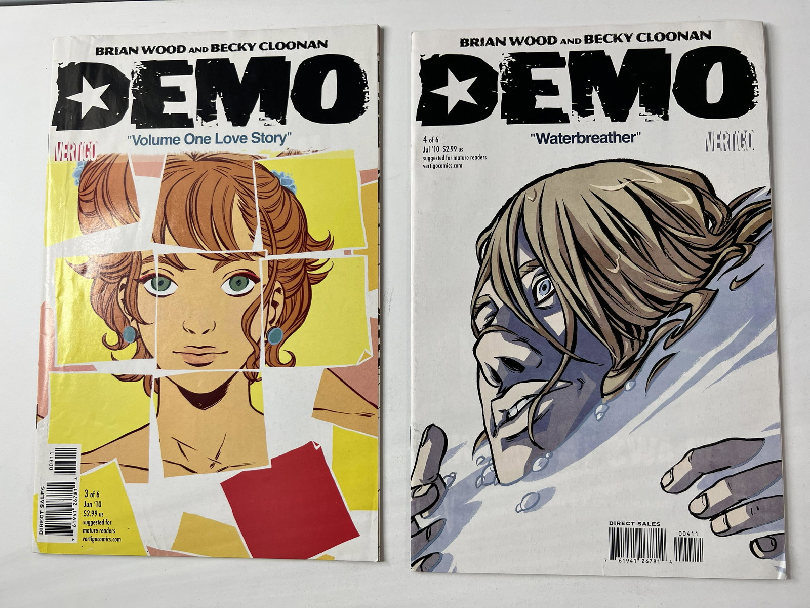 Demo "Waterbreather" No. 4 of 6 July 2010 & Demo "Volume One Love Story" No. 3 of 5 June 2010 (1 of 11)