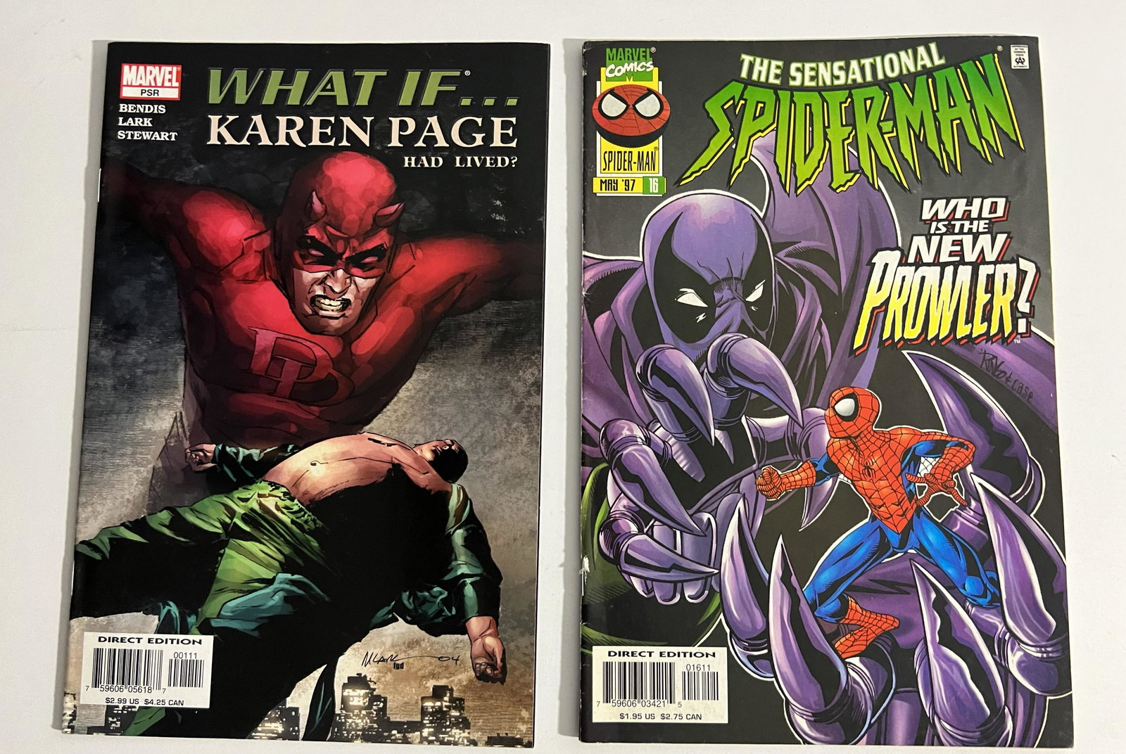 What If... Karen Page Had Live? No. 1 February 2005 & The Sensational Spider-man No. 16 May 1997 (1 of 11)