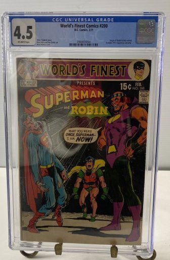World's Finest Comics 200 2/71 D.C. Comics 4.5 OFF-WHITE CGC (1 of 6)
