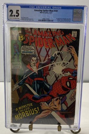Amazing Spider-Man 101 10/71 2.5 CREAM TO OFF-WHITE CGC (1 of 6)