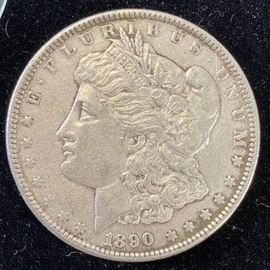 1890 MORGAN SILVER DOLLAR MS CONDITION (1 of 2)
