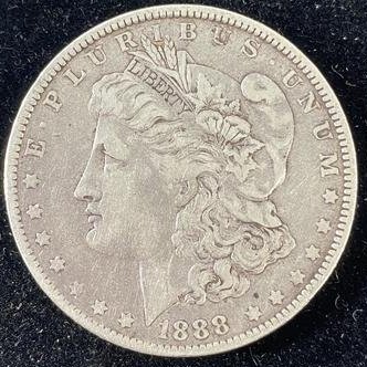 1888 O MORGAN SILVER DOLLAR MS CONDITION (1 of 2)