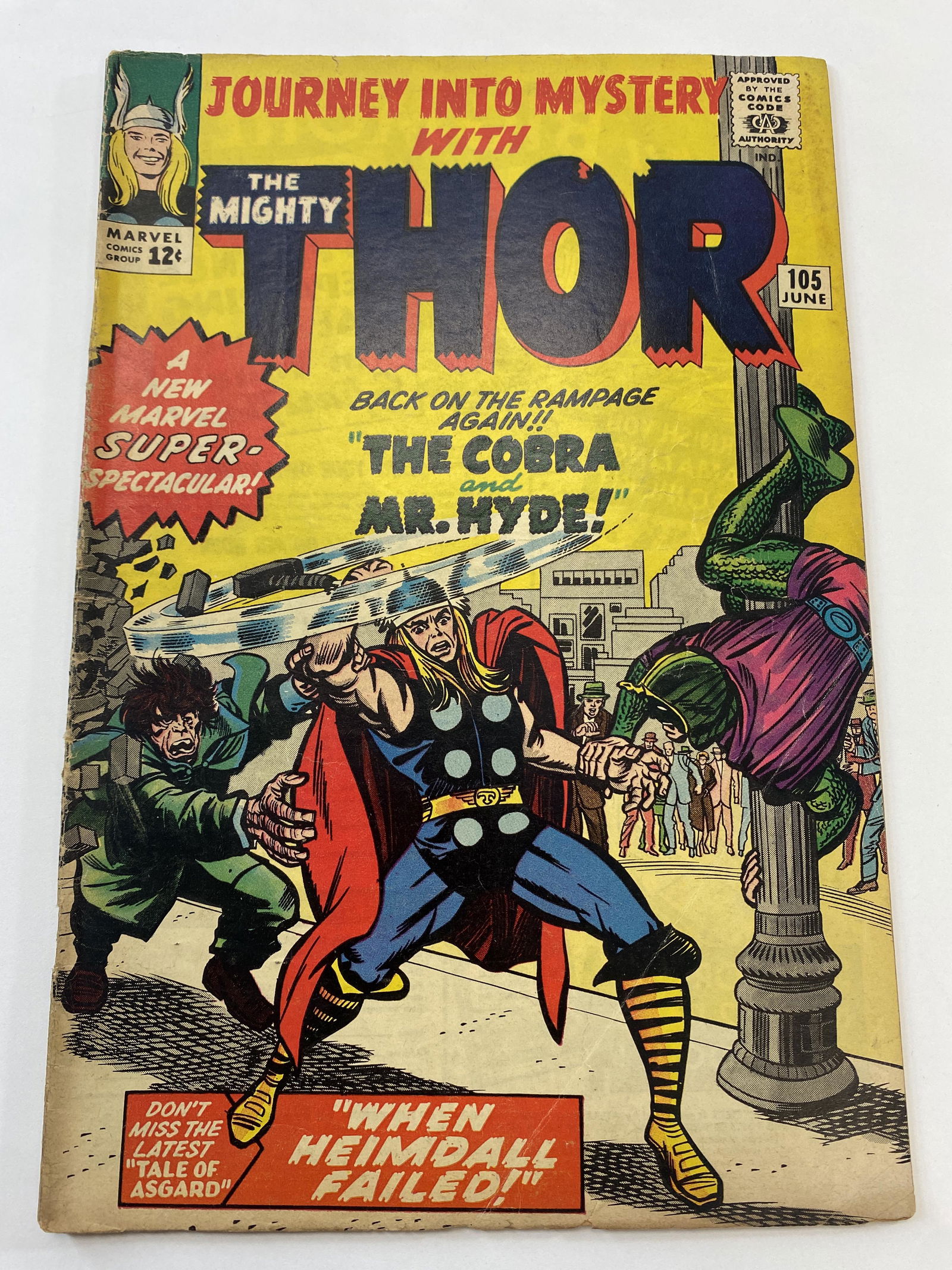 Journey into with The Mighty Thor June 1964 Vol. 1 No. 105 (1 of 4)
