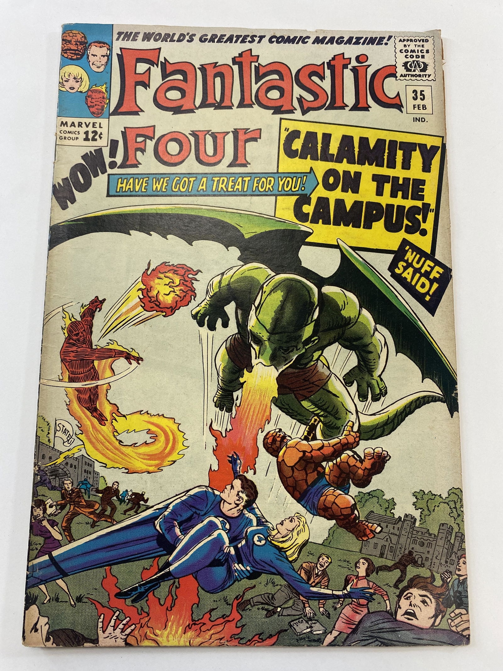 The Fantastic Four Feb 1965 Vol. 1 No. 35 (1 of 4)