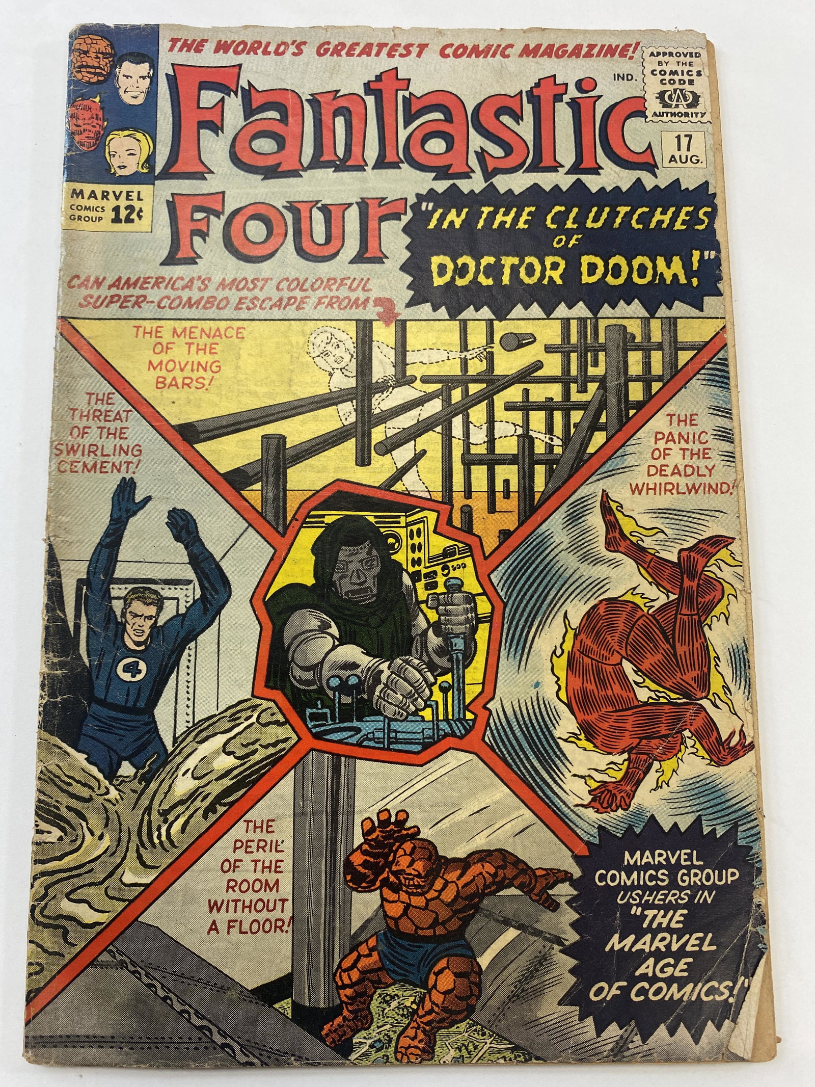 The Fantastic Four Aug 1963 Vol. 1 No. 17 (1 of 4)