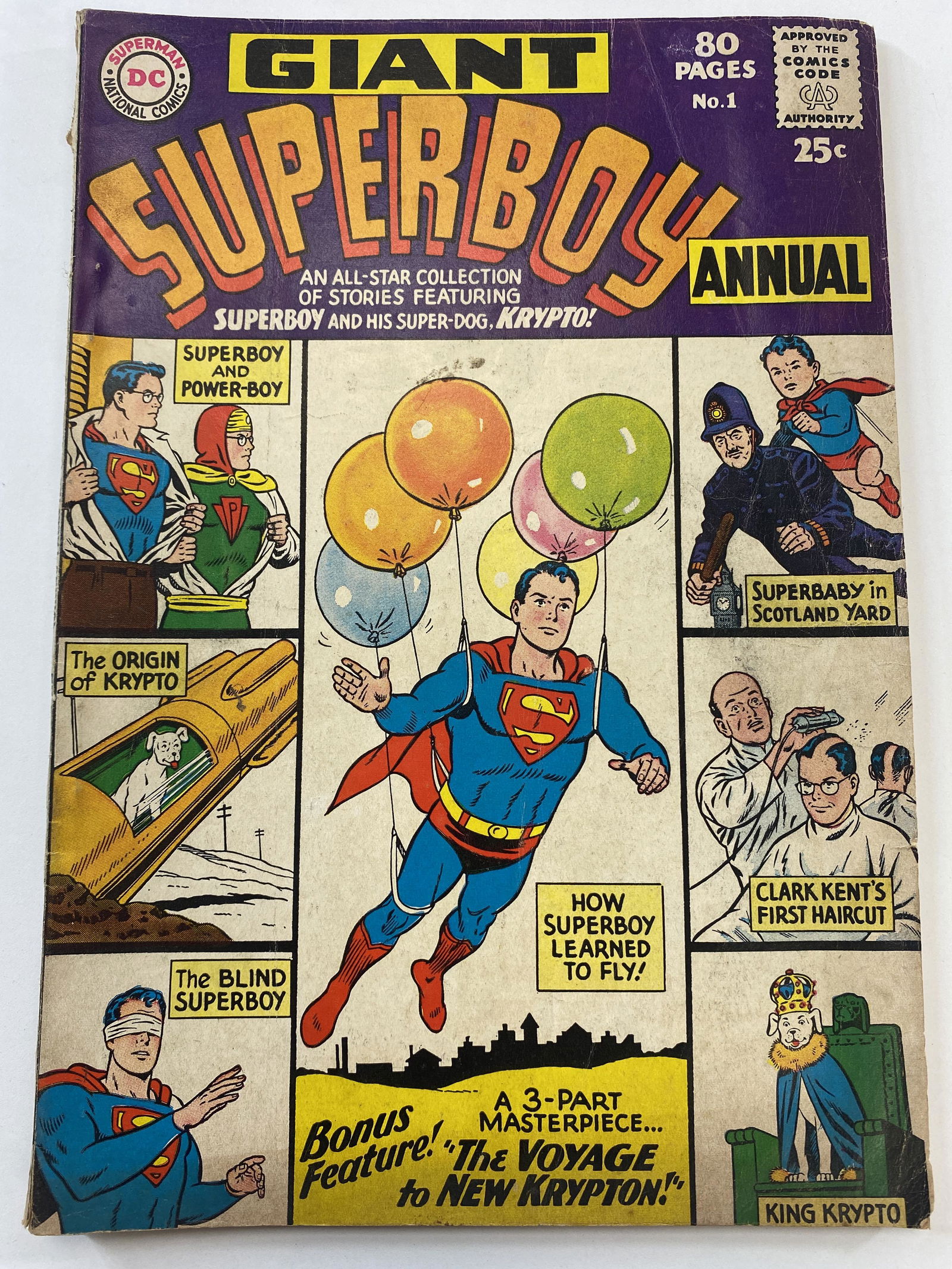 Giant Superboy Annual No. 1 Summer 1964 (1 of 4)